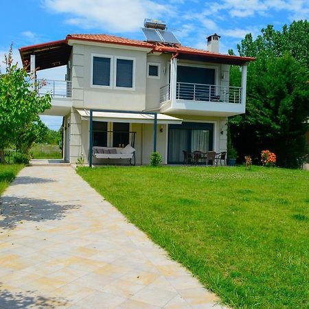 Παραθαλάσσια Αυτόνομη Εξοχική Κατοικία Αιγλη Limin Litochorou Luaran gambar